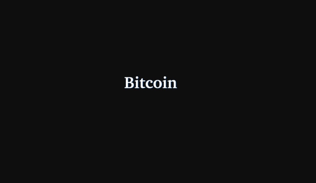 The Vision for Bitcoin